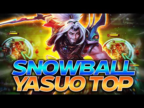 HOW TO SNOWBALL ON YASUO TOP