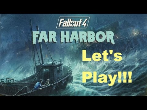 Let's play Fallout 4 far harbor pt.17  / hidden bunker  /