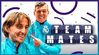 Which Real Madrid player could be an actor? | Kroos & Modrić | TEAMMATES video
