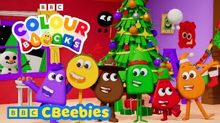 It's a Colourful Christmas ⛄️🎄 | FULL EPISODE | Colourblocks | CBeebies