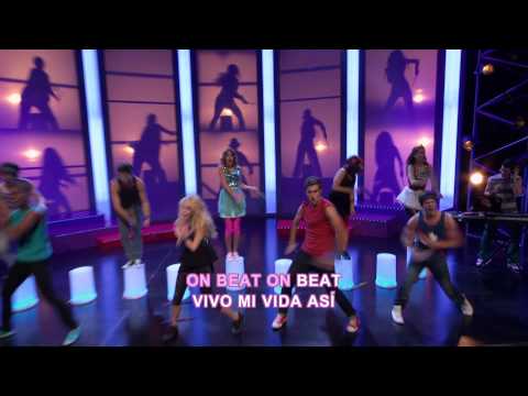 Disney Channel España | Videoclip karaoke Violetta - On Beat