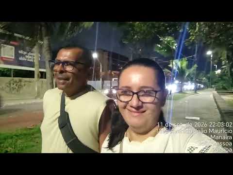 Um Passeio na Orla de Manaíra João Pessoa Paraíba 
