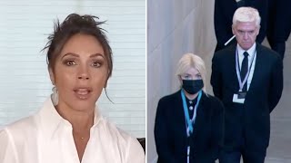 Victoria Beckham CALLS OUT Holly & Phil For Queue Jumping Queen’s Lying in State