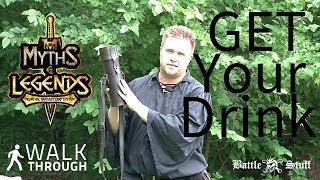 Leather Bottle and Thermos Holders LARP review