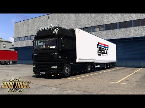 ETS2 Gameplay | DAF XF105 510 | Vigo ES to Madrid ES | Smoked Sprats 17t Part 1