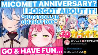 When Your (Business) Partner Forgets Your Anniversary (Miko & Suisei /Hololive) [Eng Subs]