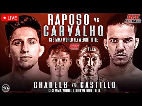 CES 71: Raposo vs. Carvalho | MMA LIVE STREAM & FIGHT COMPANION | Classic Entertainment & Sports MMA