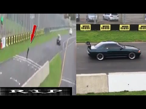 HIS GT WING FELL OFF!!!