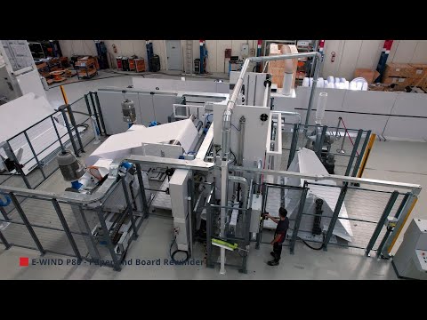 A.Celli Product Video - E-WIND® P80 Paper Rewinder