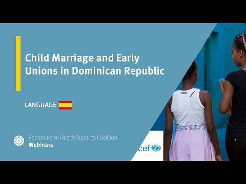 Child Marriage and Early Unions in Dominican Republic