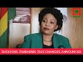 Shocking Zimbabwe 2023 Elections Changes Announced Guest Sen Khaliphani Phugeni