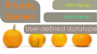 Priority Queue || User Defined Data-type || Min/Max Heap || C++ STL || Competitive Programming