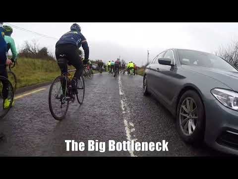 Paul Gammell cycling the 2018 Donal Crowley Memorial Sportive Sunday 18th Feb.