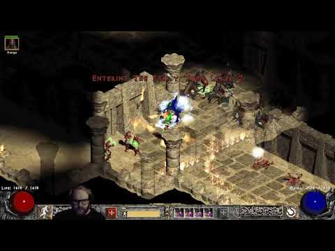 Project Diablo 2 (PD2) - Larzuk's Puzzlebox +3 skill Shako - Sorc Solo Self Found day 4