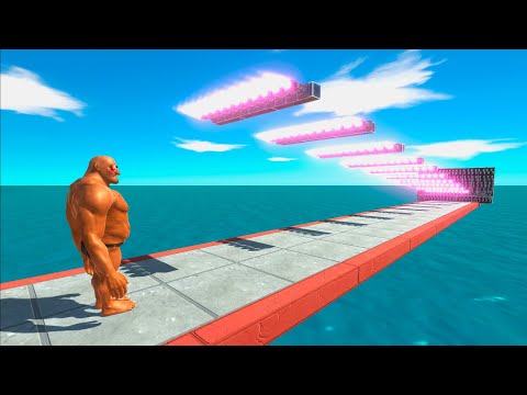 Running through 10 levels of Jet Engine! [ARBS] - Animal Revolt Battle Simulator