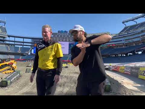 Dunlop Track Walk With Broc Glover - Foxborough 2022