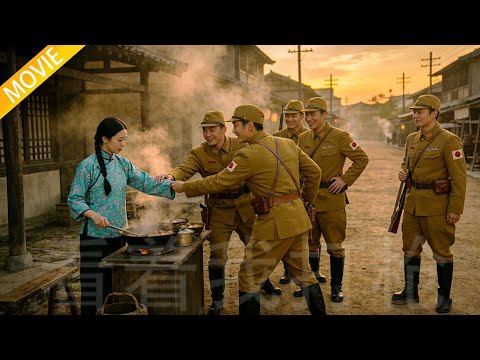 The Eighth Route Army wiped out the Japanese troops and rescued the village girl.