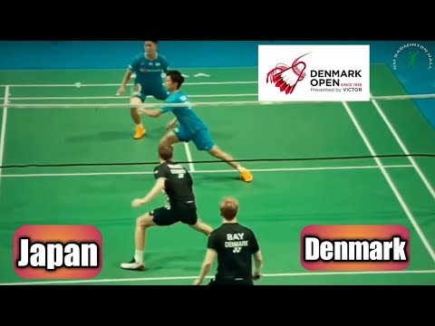 Denmark Open 2022 Badminton Match Men Doubles | Denmark v Japan