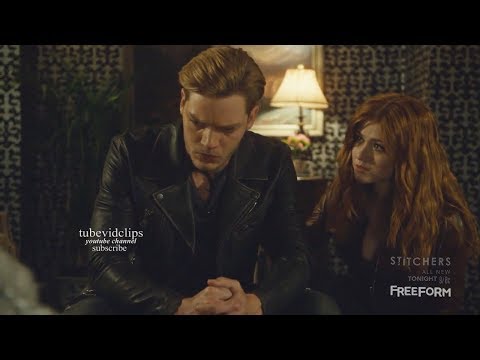 Shadowhunters 2x18 Jace Clary Find Box & Talk with Alec & Sebastian    Season 2 Episode 18