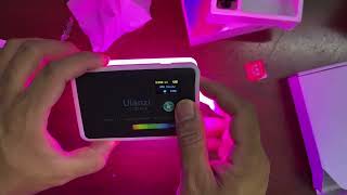 Unboxing $25 Small portable mini RGB light | Ulanzi VL120 RGB LED