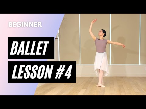 Beginner Ballet Class 4 || Online Ballet Lesson