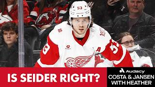 Is Moritz Seider Right About Dylan Larkin | Costa and Jansen