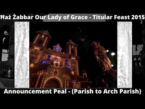 Tħabbira ''Arcipretali'' 2015 5.1234 - Żabbar Madonna tal-Grazzja - Festa Titulari - 5 Qniepen