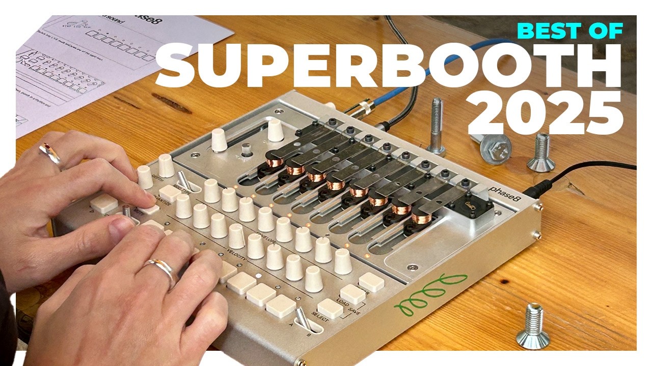 12 synths, drum machines, FX & innovations you need to know from Superbooth 2025: roundtable + demos - YouTube