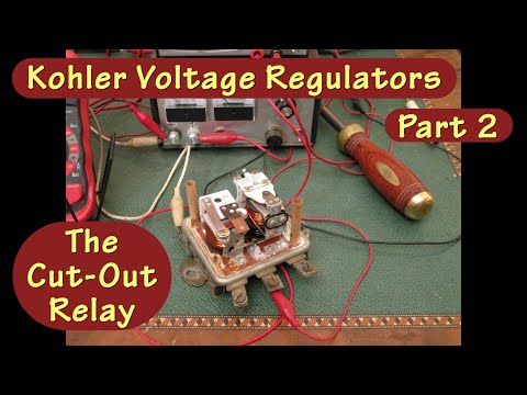 Kohler Delco Remy Voltage Regulators Part 2: The Cut-Out Relay