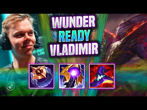 WUNDER IS  READY TO PLAY VLADIMIR! - FNC Wunder Plays Vladimir Top vs Graves! | Season 2022