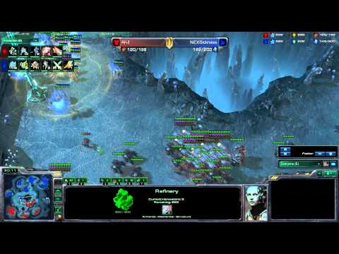 SSanya (T) vs NEXSickness (P) 2/2 - Starcraft 2 Pro Game
