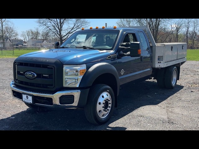 2015 FORD F550 SUPER DUTY SUPER CAB & CHASSIS For Sale