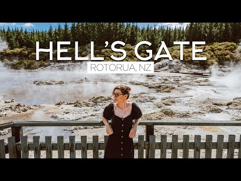 HELL 39 S GATE GEOTHERMAL RESERVE amp MUD SPA ROTORUA TRAVEL VLOG 2021