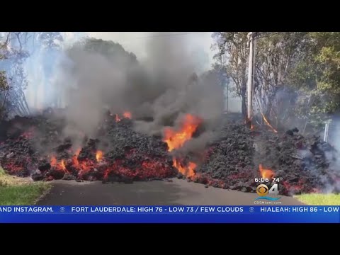 Hawaiian Volcano Destroys At Least 30 Homes