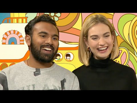Lily James & Himesh Patel Reveal Most Romantic Thing They've Ever Done | Yesterday | PopBuzz Meets