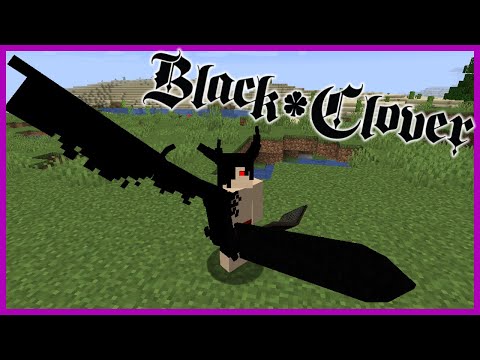 The True Gingershadow - 6 MAGIC TYPES, DEVIL UNION, ANTIMAGIC & MORE! Minecraft Black Clover Mod Review