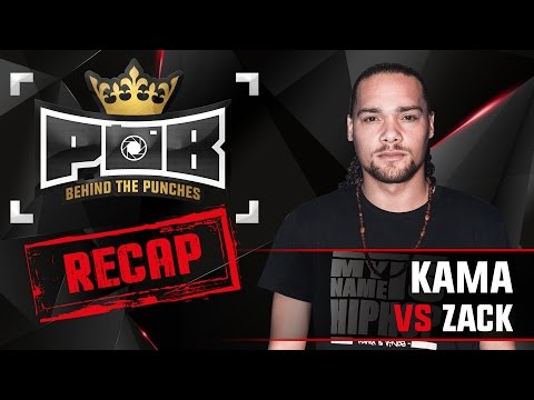 Kama Recap vs Zack - Behind The Punches POB LIVE 28 Augustus