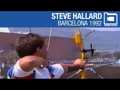 Four-time Olympian Steve Hallard shooting at Barcelona 1992 | Archive Footage