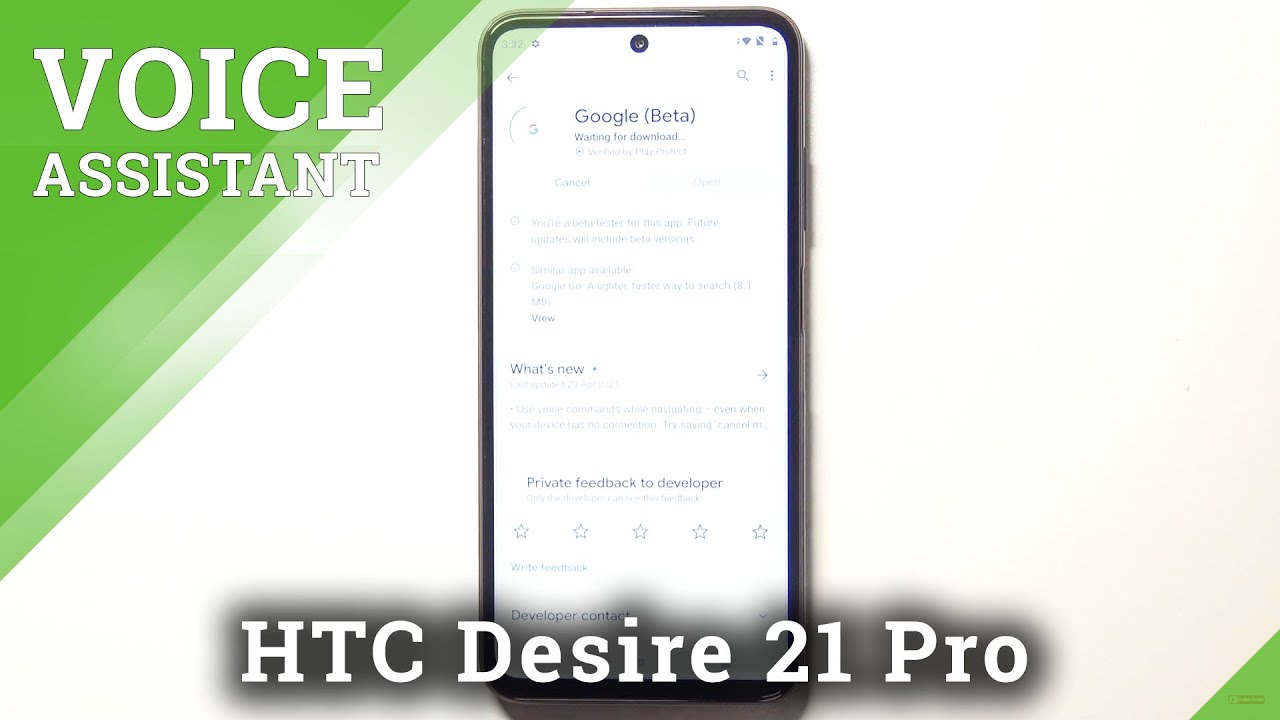 How to Activate Google Assistant on HTC Desire 21 Pro – Turn On Google Assistant