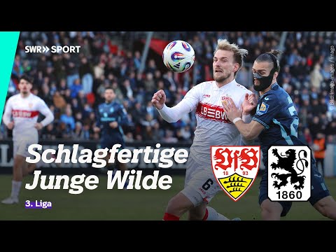 3. Liga: VfB Stuttgart II - 1860 München, 23. Spieltag | SWR Sport