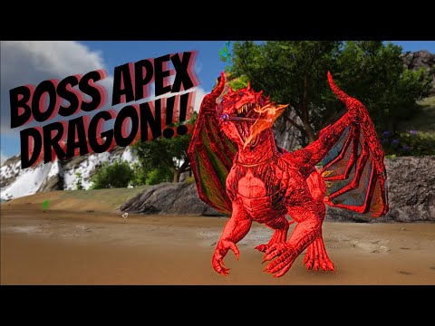 ARK Primal Fear #28 FINALMENTE APEX BOSSES DOMEI O SUPER DRAGON!!!