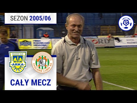 (2/2) Arka Gdynia - Zagłębie Lubin | CAŁY MECZ | Ekstraklasa 2005/06 | 6. Kolejka