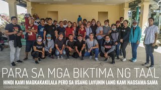 Bangon Batangas at Cavite | Bulkang Taal | Kaunting tulong mula sa team ETIVAC |