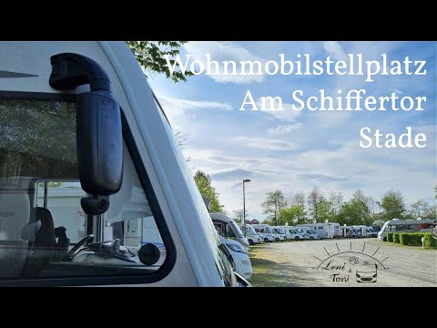 Leni & Toni CHECK | Hansestadt STADE | Wie schön ist es hier bitte ? - Stellplatz Am Schiffertor | ♡