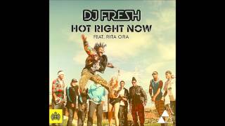 Hot Right Now - DJ Fresh [Official Song] Lyrics - HD