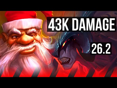 GRAGAS vs AATROX (TOP) | 43K damage | KR Master | 26.2