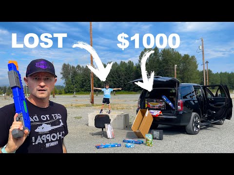 $1,000 NERF GUN SHOPPING ADVENTURE!