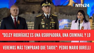 "Delcy Rodríguez es una usurpadora, una criminal y lo veremos más temprano que tarde"