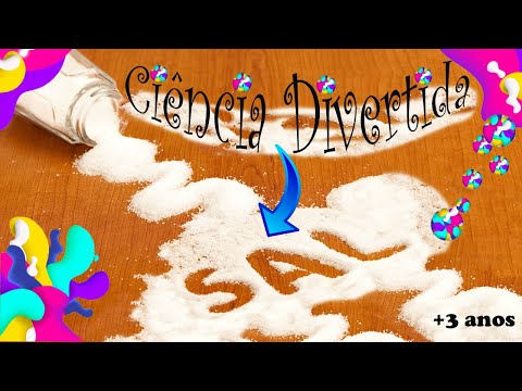 5 EXPERIÊNCIAS FÁCEIS E RÁPIDAS | Ciência para Crianças com Sal | DIY