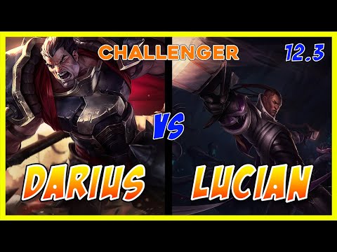 Darius TOP vs Lucian | Challenger | Patch 12.3 | League of Legends Pro Player Replay